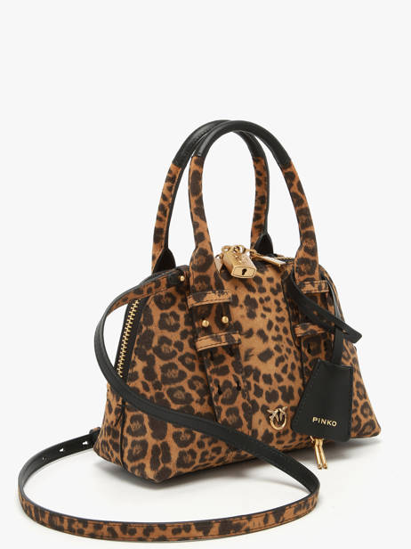 Cross Body Tas Love Bag Soft Pinko Bruin love bag soft 5333A32A ander zicht 2